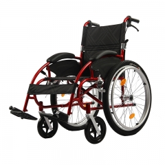 Duży wózek inwalidzki