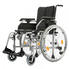 Aluminiowy wózek inwalidzki składany