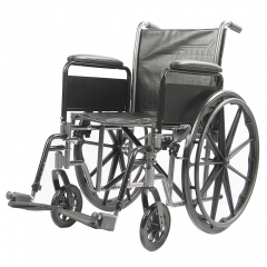 standardowy wózek inwalidzki ze stali